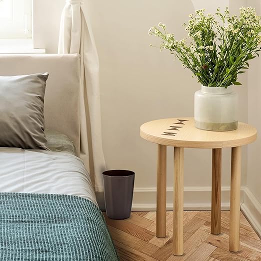 HOLDN’ STORAGE Small Trash Can - Set of 2 Open Top Waste Bin of 1.58 Gallon, Compact Waste Can Perfect for Bathroom, Kitchen, Office, Dorm - Durable Garbage Can - Metallic Brown