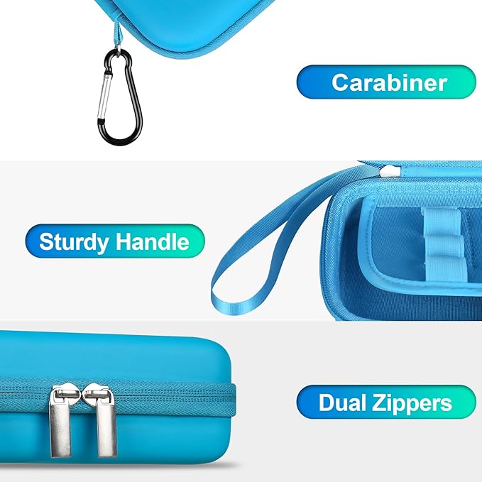 BOVKE Hard Case for TI-30XIIS TI-30XS TI-30Xa TI-36X Pro Scientific Calculator, Blue