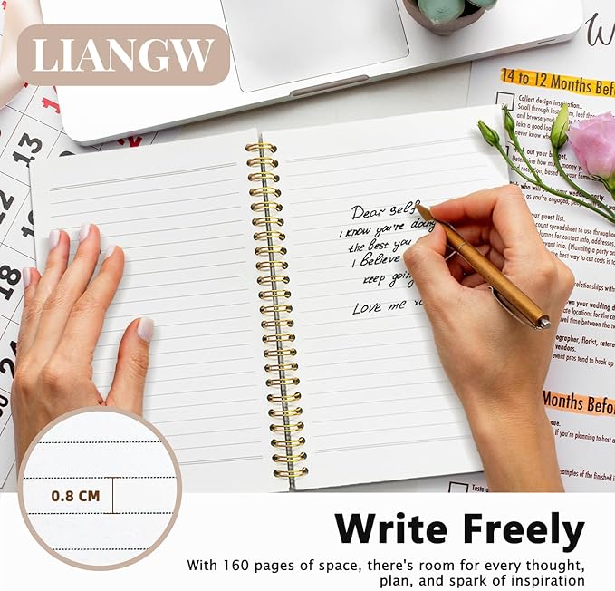 Cat Notebook Journal, Vintage Black White Floral Cats Spiral Notebook for School Supplies, Cat Lover Gifts for Women Men, Black Cat Gifts for Girls 5.5x8.3 Inch