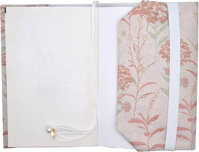 BLBMH Dandelions Book Covers for Paperbacks Adjustable BookCover Cloth Fit for 5.5x8.5 inch Books Softcover Protector for Notebook Book Lovers Gifts - Pink 8.5in