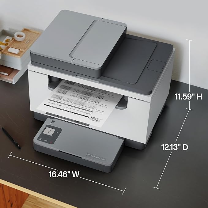 HP Laserjet MFP M235sdw All-in-One Laser Wireless Printer, Scan/Copy, Black & White, Duplex, Best for Office