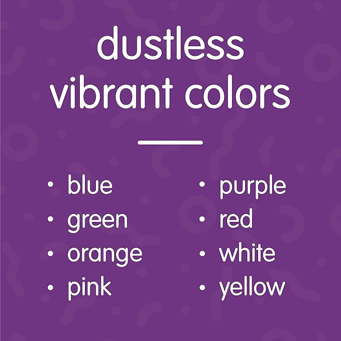 Colorations Washable Sidewalk Chalk in Storage Bucket, 20 Pieces, 8 Assorted Colors, Driveway Chalk for Kids, Oudoor Chalk, Kids Dustless Chalk, Homeschool, Home School Use