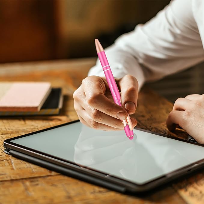 Dog Mom Gifts for Women Ballpoint Pens with Stylus Tip Gifts for Dog Lovers Women Vet Tech People Pens A Snarky Gag