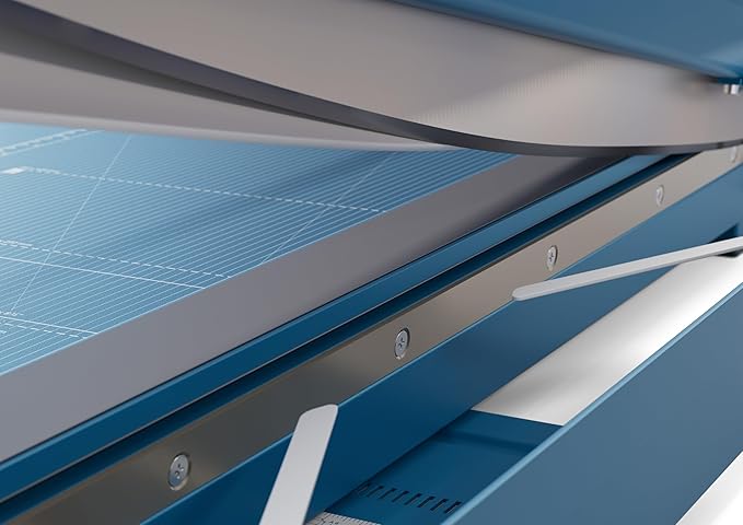 Dahle 569 Premium Guillotine Trimmer, 27" Cut Length, 35 Sheet Capacity, Self-Sharpening Blade, Manual Clamp, w/Safety Guard