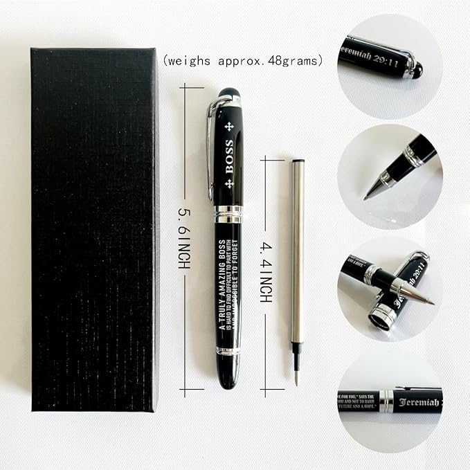 Boss Office Gifts Pen - Engraving Gift for Boss, Director or Colleague