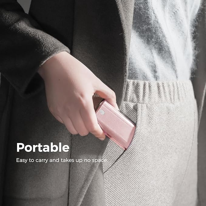 CLICK CLEAN Touchscreen Mist Cleaner, Screen Cleaner, All in One Screen Cleaner Spray with Microfiber and Phone Stand for All Phones, Laptop and Tablet Screens (Pink)