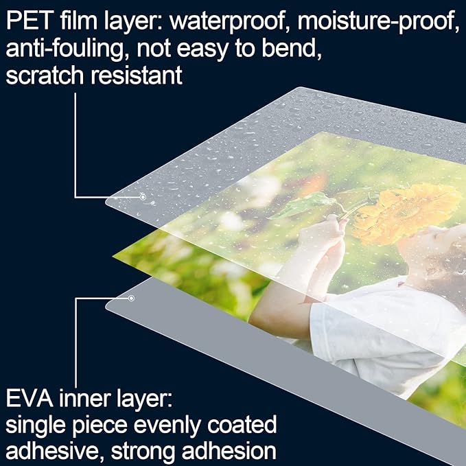 HERKKA 200 Pack Laminating Sheets, Hold 11 x 17 Inch Sheet, 3 Mil Clear Thermal Laminating Pouches 11.5 x 17.5 Inch Lamination Sheet Paper for Laminator, Round Corner