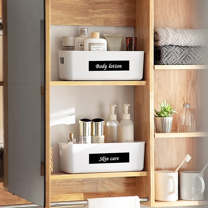 BOYEEZON Label Maker Tape 12mm 0.47 Black Replacement for Brother P Touch Label Tape TZe-335 TZ TZe 12mm 0.47 Laminated White on Black for Brother PTD210 PTD400 PTD410 PTD600, 4 Packs