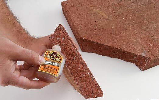 Gorilla Original Gorilla Glue, Brown, Waterproof Polyurethane Glue, 18 Ounce (Pack of 1) - Expands Into Materials, All Purpose