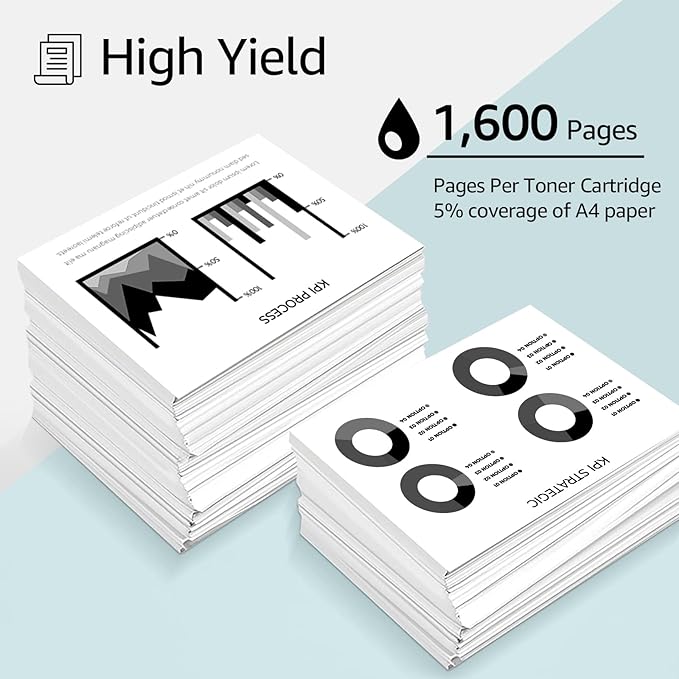 greencycle CF217A Toner Cartridge Replacement Compatible for HP 17A Black Toner Cartridge Laser Jet Pro MFP M130fw M130nw Printer Ink Cartridge (4PCS)