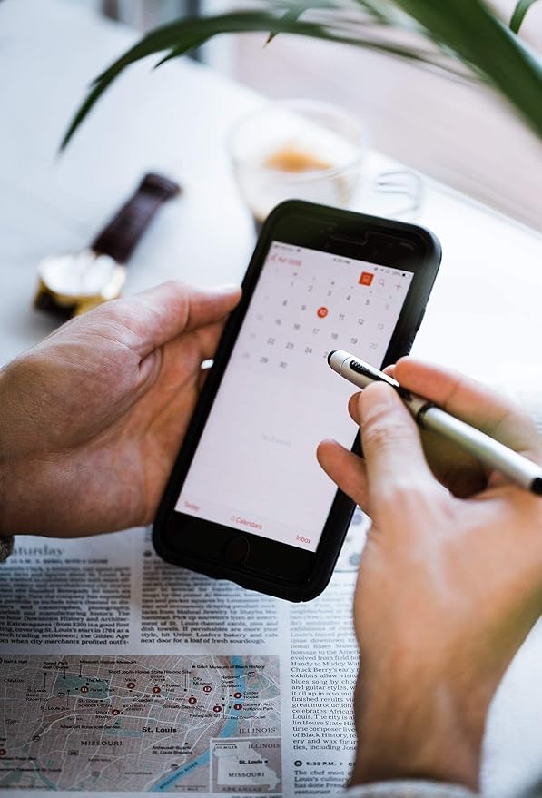 Cross Tech3+ Refillable Tech3+ Presented in a Premium Gift Box - Medium Point, Black Ink, Chrome