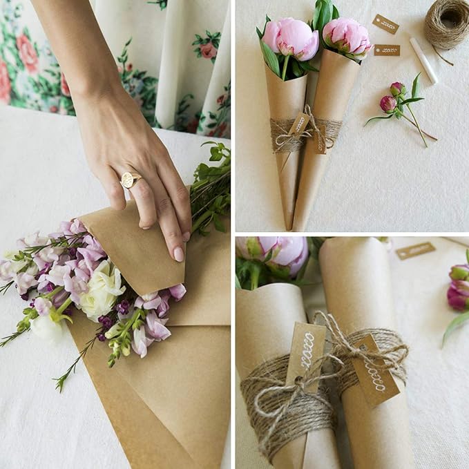 Craft Paper - 200 Sheets A4 Double Sided Card Stock for Student, Business, Drawing, Writing (8.27" x 11.69")