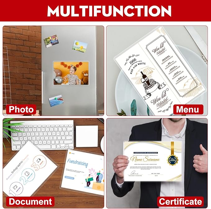 CAREGY 500 Pack Laminating Sheets,Holds 8.5 x 11 Inch Sheets,Thermal Laminating Pouches, 3 Mil, 9 x 11.5 Inches Lamination Sheet Paper for Laminator, Round Corner Letter Size