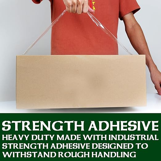 HERKKA Clear Packing Tape, 36 Rolls Heavy Duty Packaging Tape for Shipping Packaging Moving Sealing, Thicker Clear Packing Tape, 2 inches Wide, 65 Yards Per Roll, 2340 Total Yards