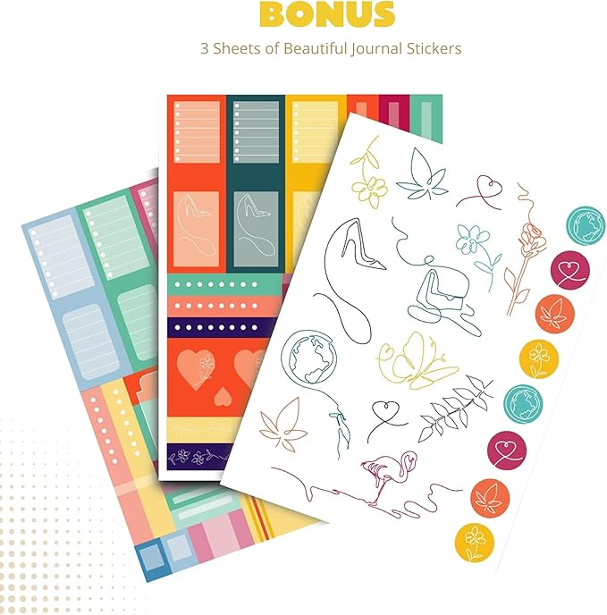 Dotted Journal – 140gsm Bleed Proof Thick White Paper – 200 Numbered Dot Grid Pages – 5.8 x 8.3 inch Bullet Dotted Notebook