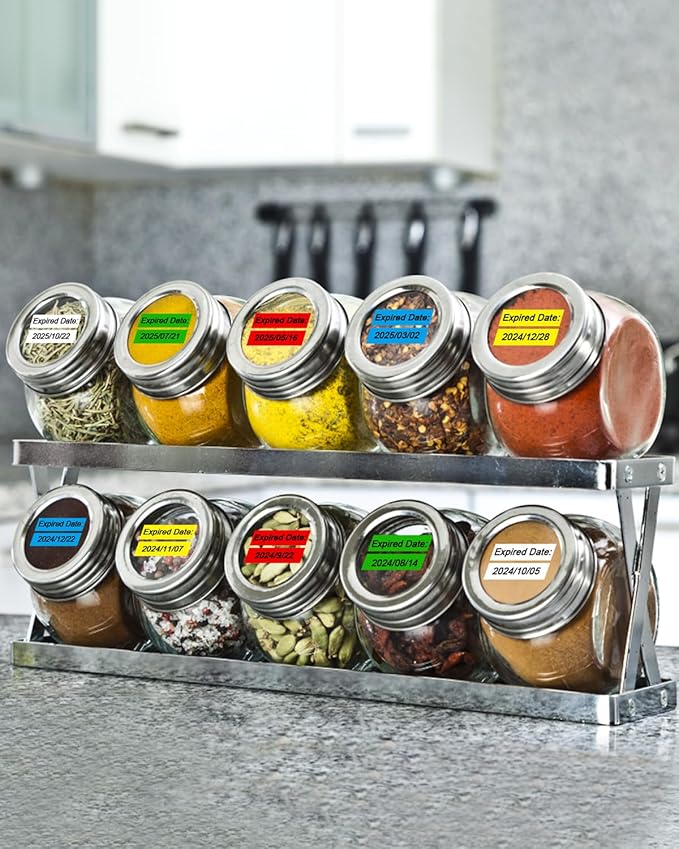 Compatible for Brother TZe-141 TZe-241 TZe-441 TZe-541 TZe-641 TZe-741 18mm 3/4 Inch TZ Laminated Tape for P Touch PT-D410 PT-D400 PT-D600 PT-D610BT PT-P700 PT-1830 Label Maker, 6-Pack