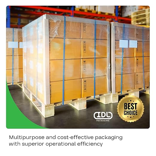 IDL Packaging - CEP-9-M Cardboard Edge Protector 2" x 2" x 9", Pack of 50 – White Kraft Cardboard Corner Protectors for Shipping – V-Board Reinforced Pallet Edge Protector