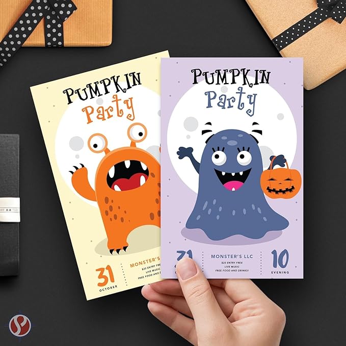 Half Letter Size, 8.5" x 5.5" Pastel Color Cardstock Paper for Arts and Crafts, Scrapbooking, Stationery Printing | Medium Weight 67lb Vellum Bristol (147gsm) Card Stock | 100 per Pack | Goldenrod