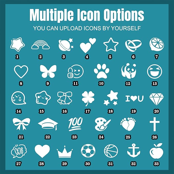 Custom 6-In-1 Multicolor Ballpoint Pen 0.5mm Tip Personalized Pens with Text Logo Name Printed Customized Pens Gift for Businesses School Office Employee Exhibition, 14PCS