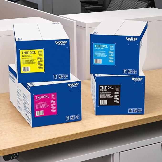 Brother Genuine High Yield Toner Cartridge, TN810XLM, Replacement Magenta Toner, Page Yield Up to 9,000 Pages