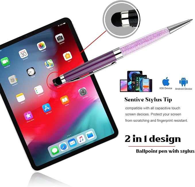 Custom Ballpoint Pens, Personalized Ballpoint Pen with Name, soft-touch Ballpoint Pen, Nice Gift Pen for Christmas, Graduation, Anniversary, Office 12pcs/Pack