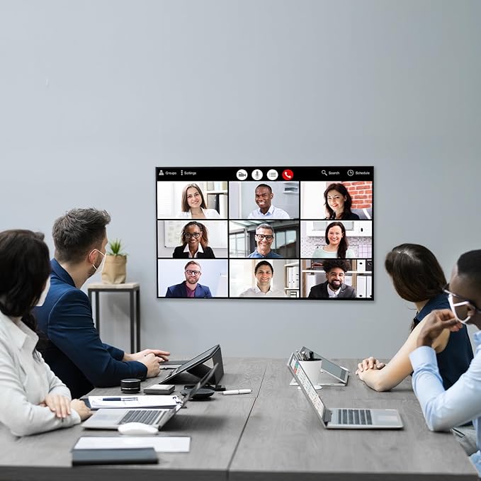 Folding Conference Table, Mobile Training Table for Office Conference, Modern Modular Rectangular Work Desk Meeting Seminar Work Tables with Caster Wheels, Large Breakroom Tables (10Pack L47.2in)