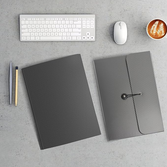 Expanding File Folder, Accordion File Organizer for Sorting Documents and Papers, 13 Pockets File Storage Organizer for Home, Travel and Office Use (Grey)