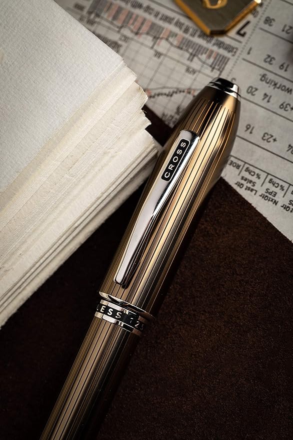 Cross Peerless Translucent Selectip Rollerball Pen - Titanium Gray