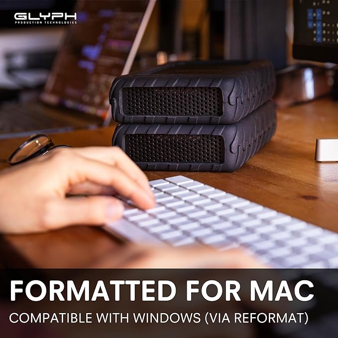 Glyph BlackBox Pro External Hard Drive 7200 RPM, USB-C (3.1,Gen2) (2TB)