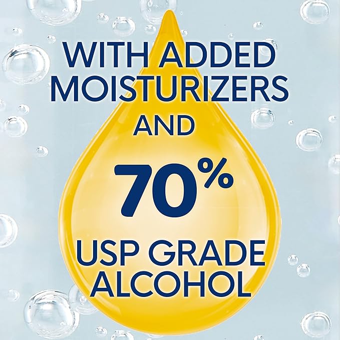 Germ-X Advanced Hand Sanitizer, Back to School Supplies College, Non-Drying Moisturizing Clear Gel, Instant and No Rinse Formula, Mini Travel Size for On-The-Go, 2 Fl Oz (Pack of 6)