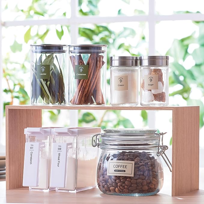 Epson LABELWORKS 224WMKPX Genuine PET (Polyester) Tape Cartridge - White on Matte Khaki Designer Craft Label Maker Tape - 1" (24MM) Wide, 26'