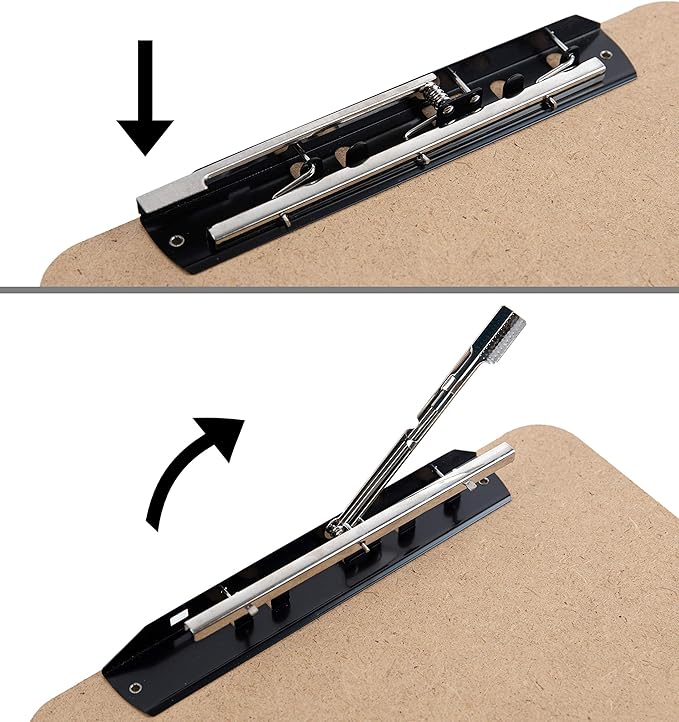 Extra Large Clipboard Set (3pc) - Larger Than 11x17 - Vertical or Landscape - Fits 11 x 17 Tabloid Paper (Board 11.6"x19.5" - 2 Inches Longer Than Legal Size)