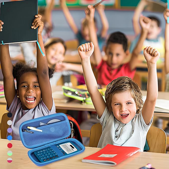 Hard Case Replacement for Texas Instruments TI-30XIIS TI-30XS TI-30Xa TI-36X Pro Scientific Calculator Case Only (Lime Green + Off White Case)