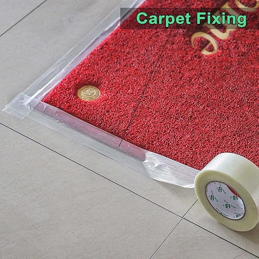 BOMEI PACK 18PACK Fiber Reinforced Packing Tape, 5.5Mil 2Inx 55Yds, Heavy Duty Strapping Tape 2inch