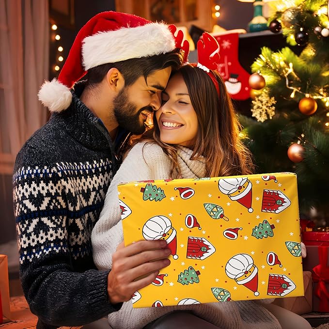 Christmas Poly Mailer 6x9 Inch 100 Pcs, Waterproof Shipping Bags for Clothing, Tear-Resistant Mailier Bags, Strong Mailing Bags with Self-Seal - Santa claus Printed