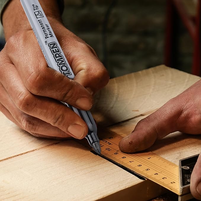 Black Permanent Markers Bulk,Fine Tip,500 Pack,Waterproof Permanent Marker Pens with Quick Drying on Wood,Plastic,Paper,Metal,Mirror for Office School Classroom Home