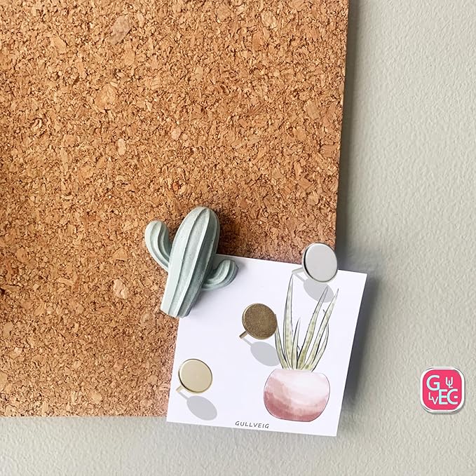 Gullveig Bronze Push Pins - 100 Piece Set in Elegant Metallic Finish - Durable Metal Thumb Tacks, Reusable Paper Box - Perfect for Home, Office, and DIY Projects - Ф11mm x 17mm