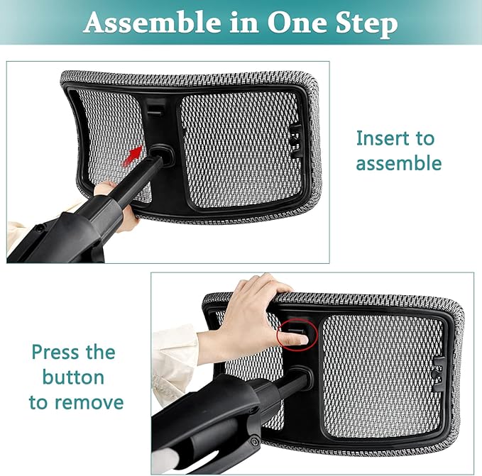 Footrest for Desk Adjustable Height 2-in-1 Function Rotatable Ergonomic Under Desk Footrest Ottoman Stool Rolling Leg Rest for Home Office (Gray)