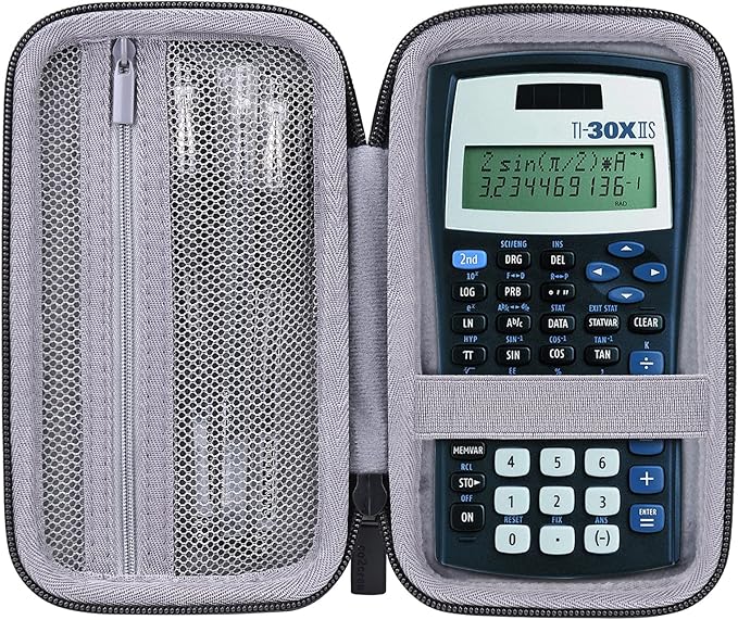 co2CREA Hard Case Replacement for Texas Instruments TI-30XIIS / TI-30XS / TI-36X Pro/TI-30Xa / BA II Plus/Casio fx-300ESPLUS2 2nd / fx-115ESPLUS2 2nd / fx-991ES Plus 2nd Scientific Calculator