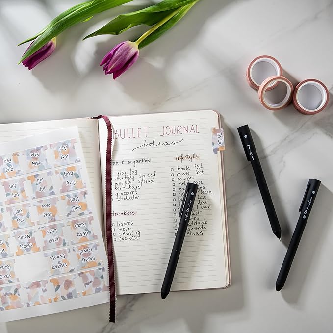 DIVERSEBEE Hardcover Lined Journal Notebook, Medium A5 (5.8 x 8.3 inches), 192 Pages, Thick Paper, Aesthetic Journals for Writing, Office School Bible Journaling Supplies (Figs)