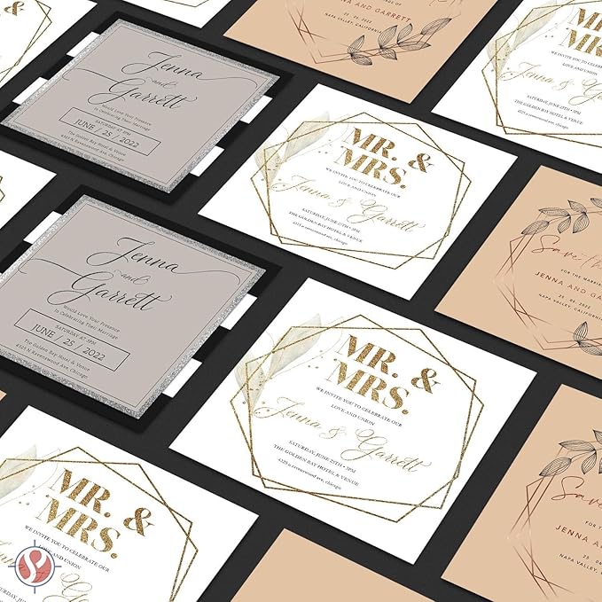 Half Letter Size, 8.5" x 5.5" Pastel Color Cardstock Paper for Arts and Crafts, Scrapbooking, Stationery Printing | Medium Weight 67lb Vellum Bristol (147gsm) Card Stock | 100 Sheets per Pack | Cream