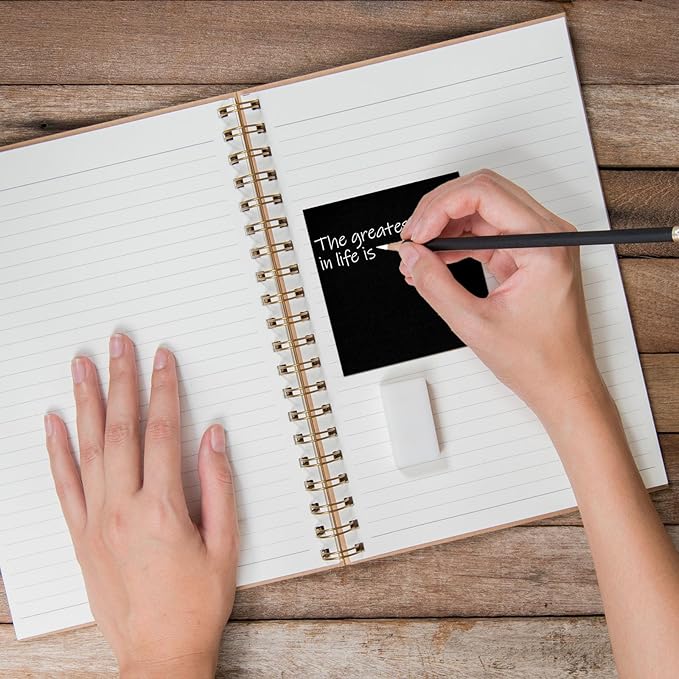 Beieverluck 48 Pack Pop Up Sticky Notes 3X3 Inch Colorful Post Stickies Self Sticky Note Pads for Office, Home, School, Meeting, 80 Sheets/pad, (Black)