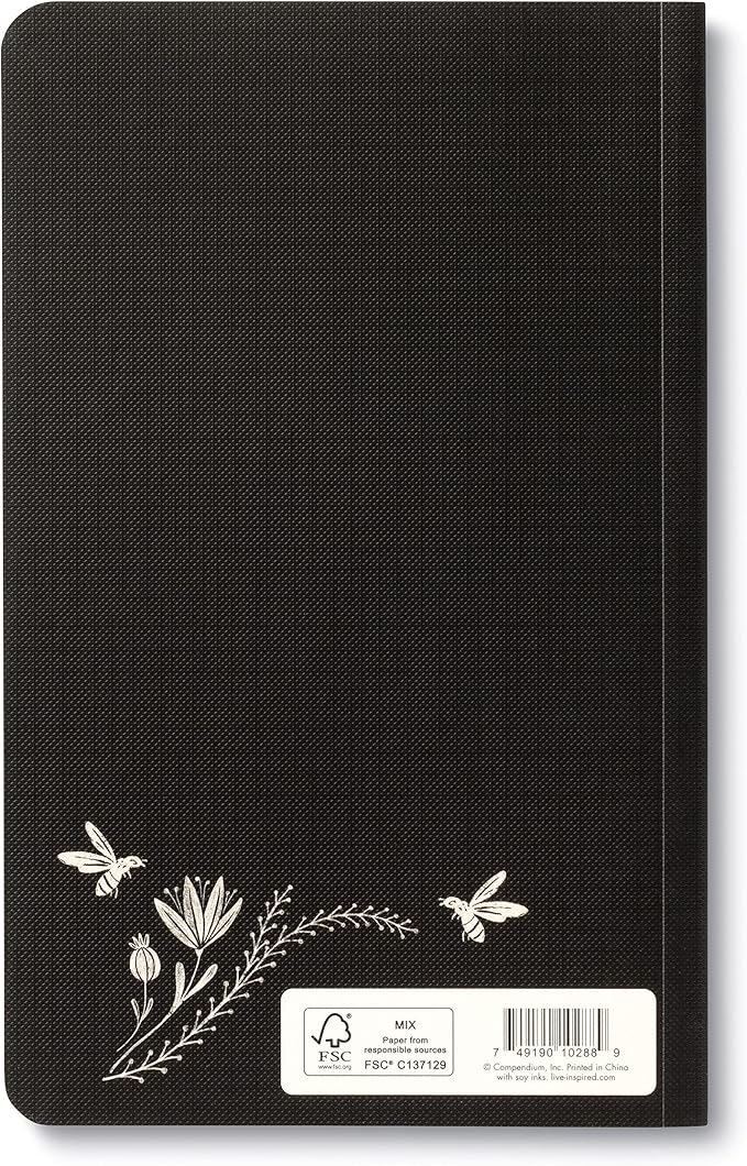 Compendium Softcover Journal - The heart that gives, gathers. – A Write Now Journal with 128 Lined Pages, 5″W x 8″H