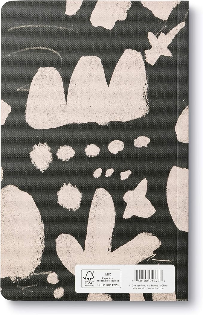 Compendium Softcover Journal - Life is Always Now. – A Write Now Journal with 128 Lined Pages, 5″W x 8″H