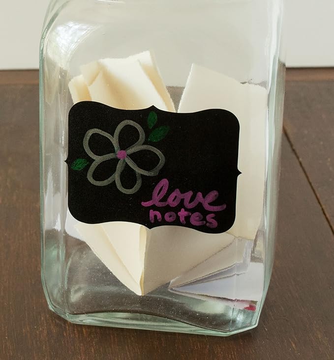 Chalk Pen : Pink Liquid Chalk Marker with 2mm Fine Tip for Writing and Drawing - Erasable Pink Chalkboard Label Ink Paint Pen